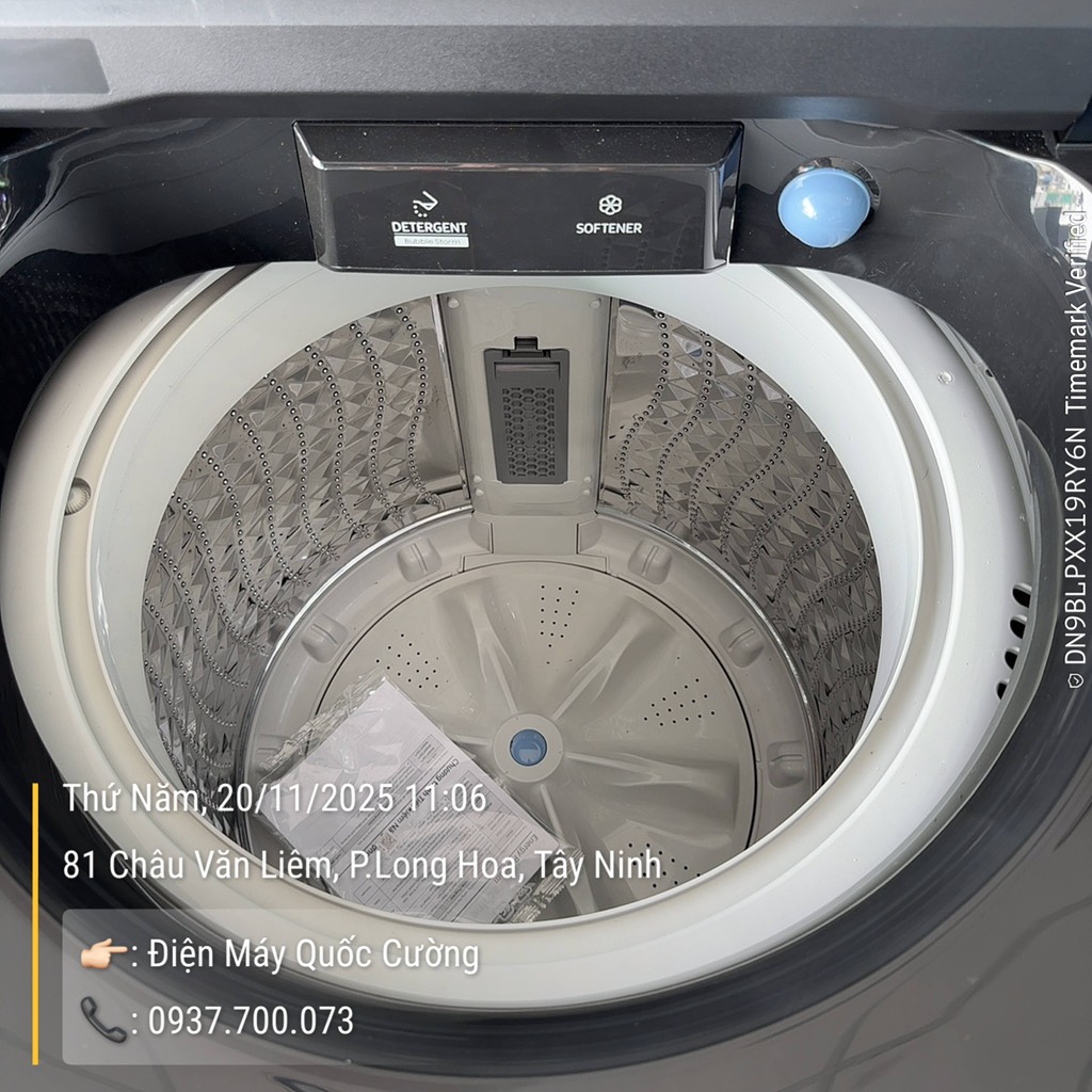 Máy Giặt Samsung Inverter 13 kg WA80F13S5BSV