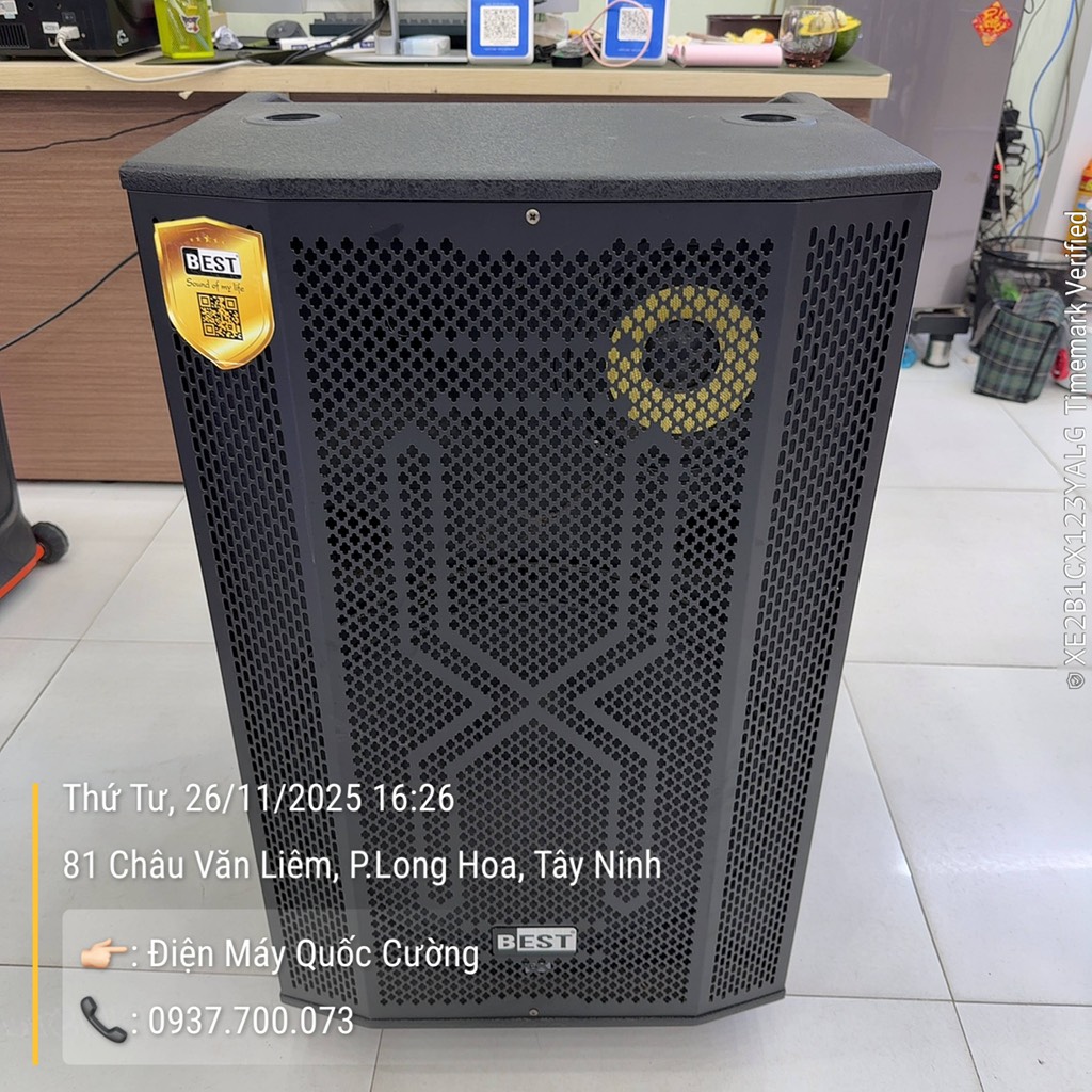 Loa kéo karaoke BEST 6930 Bass 50cm 1000W