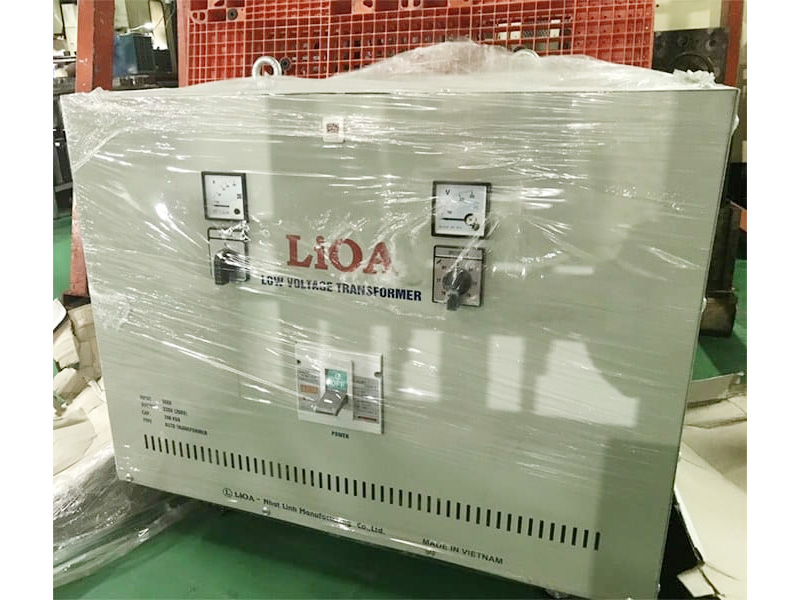 Biến áp đổi nguồn hạ áp 3 pha LiOA 200KVA - 3K202M2YH5YT (tự ngẫu) - ảnh chi tiết