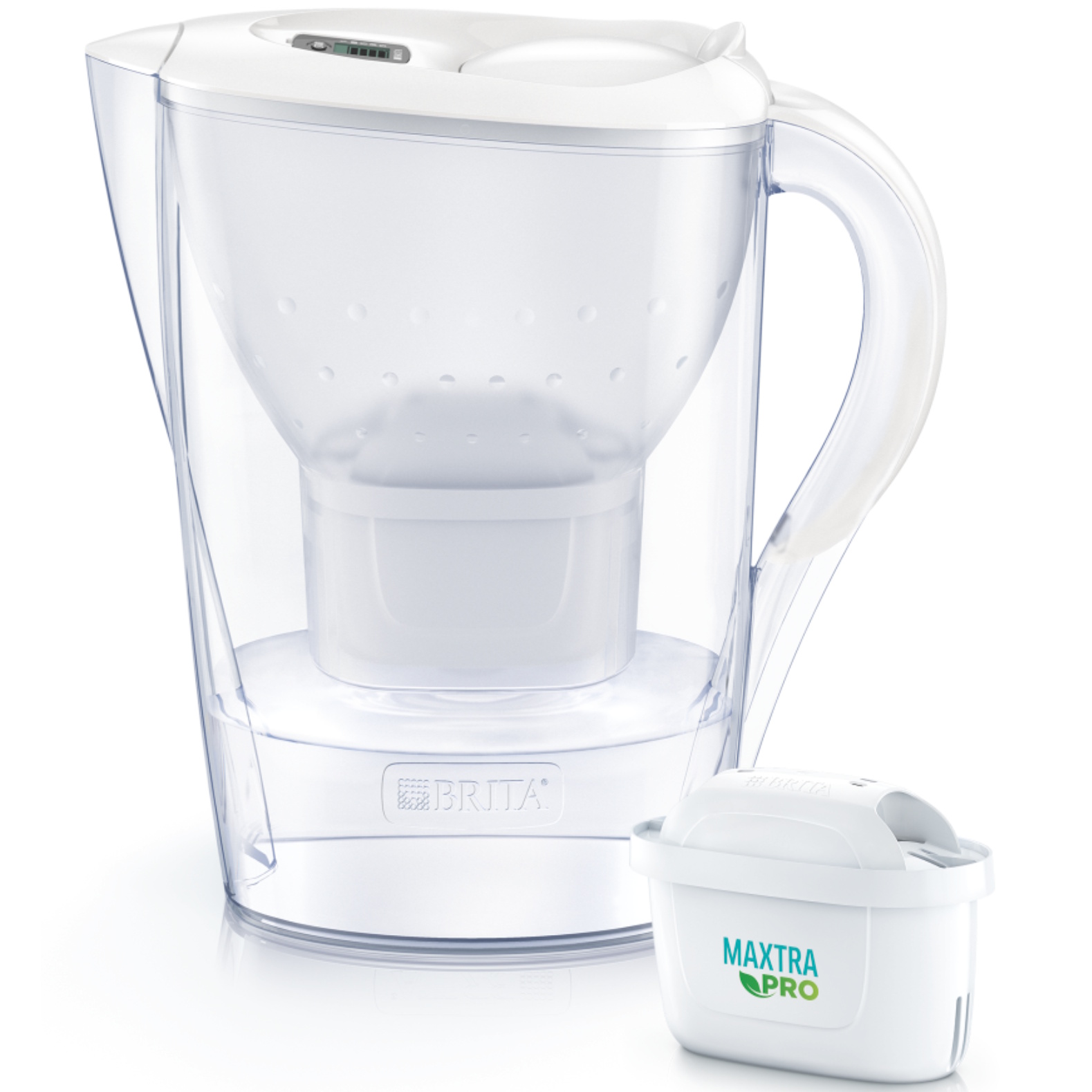 Bình lọc nước Brita Marella Cool 2.4L (có sẵn 1 lõi lọc Maxtra Pro 150L) - ảnh chi tiết