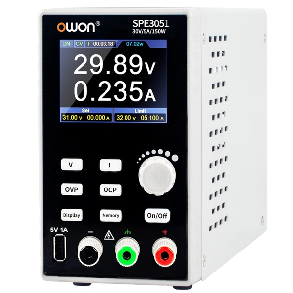 Bộ nguồn DC Owon SPE3051 (30V/5A, 1 CH) - ảnh chi tiết