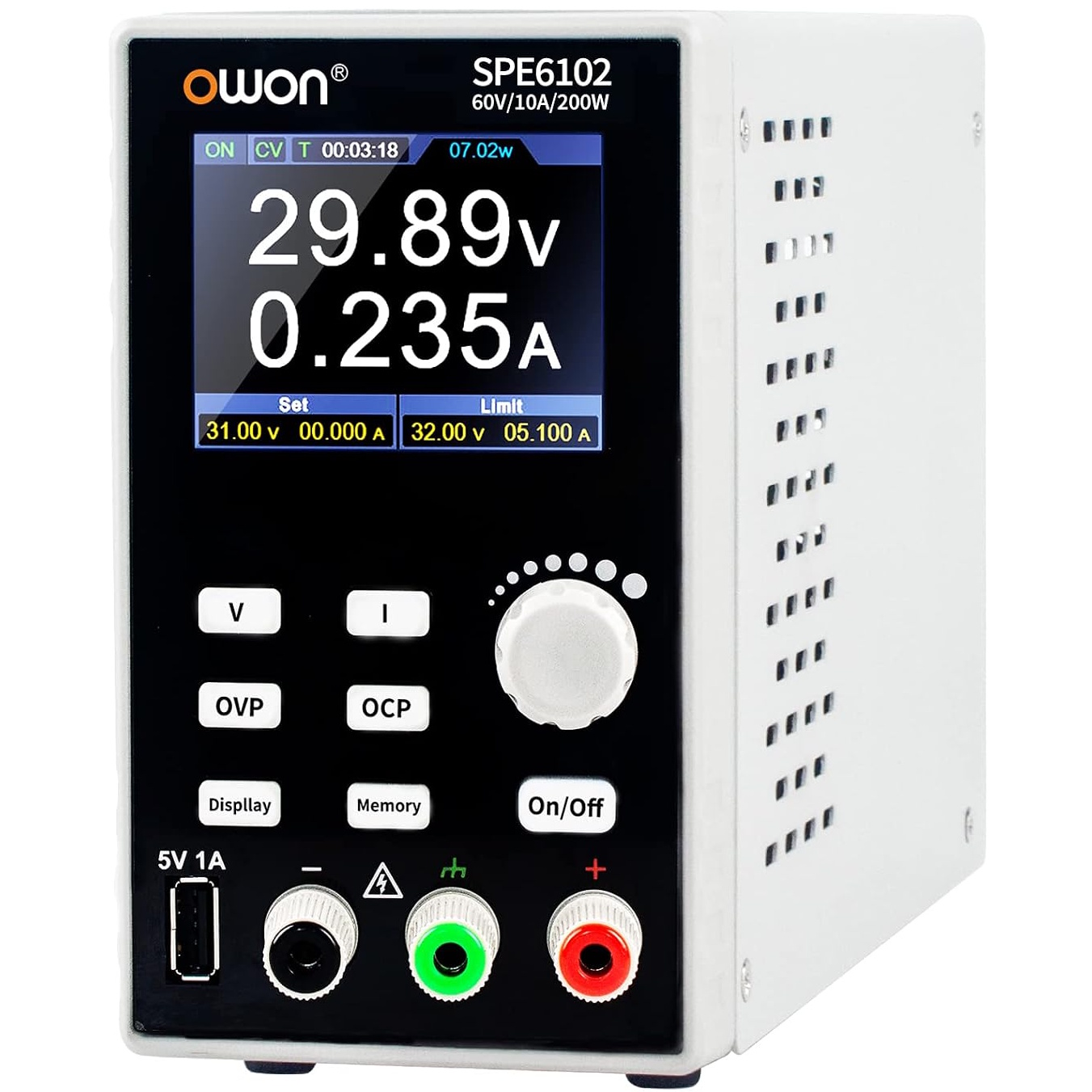 Bộ nguồn DC Owon SPE6102 (60V/ 10A/ 1CH) - ảnh chi tiết