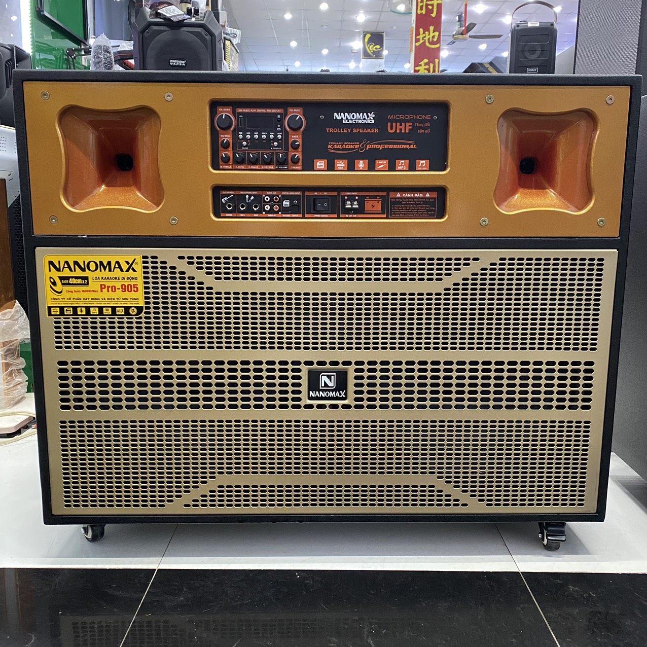 Loa kéo karaoke Nanomax Pro-905 1800W