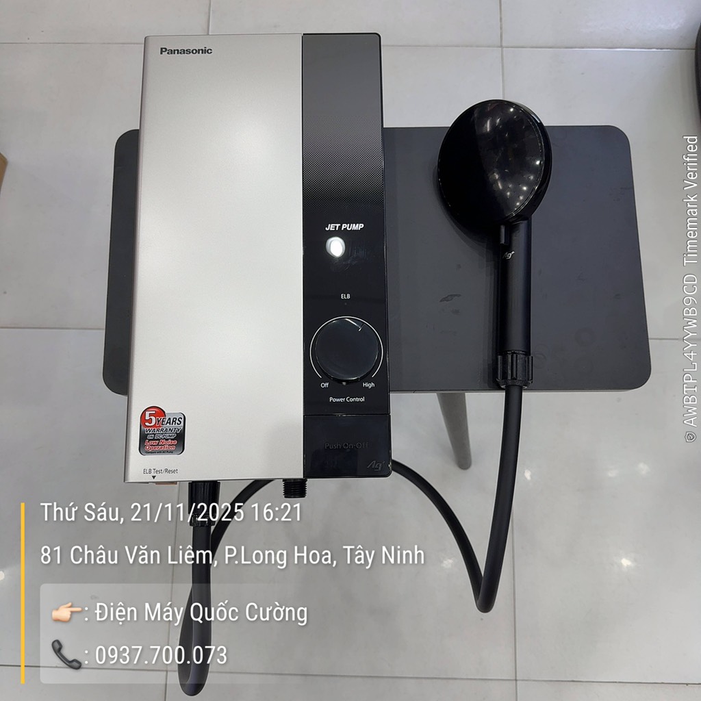 Máy Nước Nóng Trực Tiếp Panasonic DH-4UP1VS 4500W
