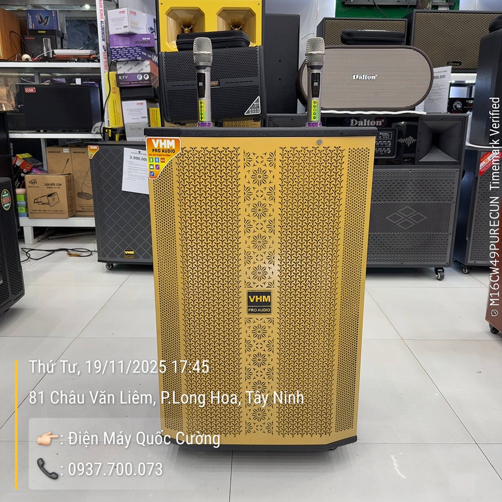 Loa Karaoke Di Động Model: 15T04 VHM