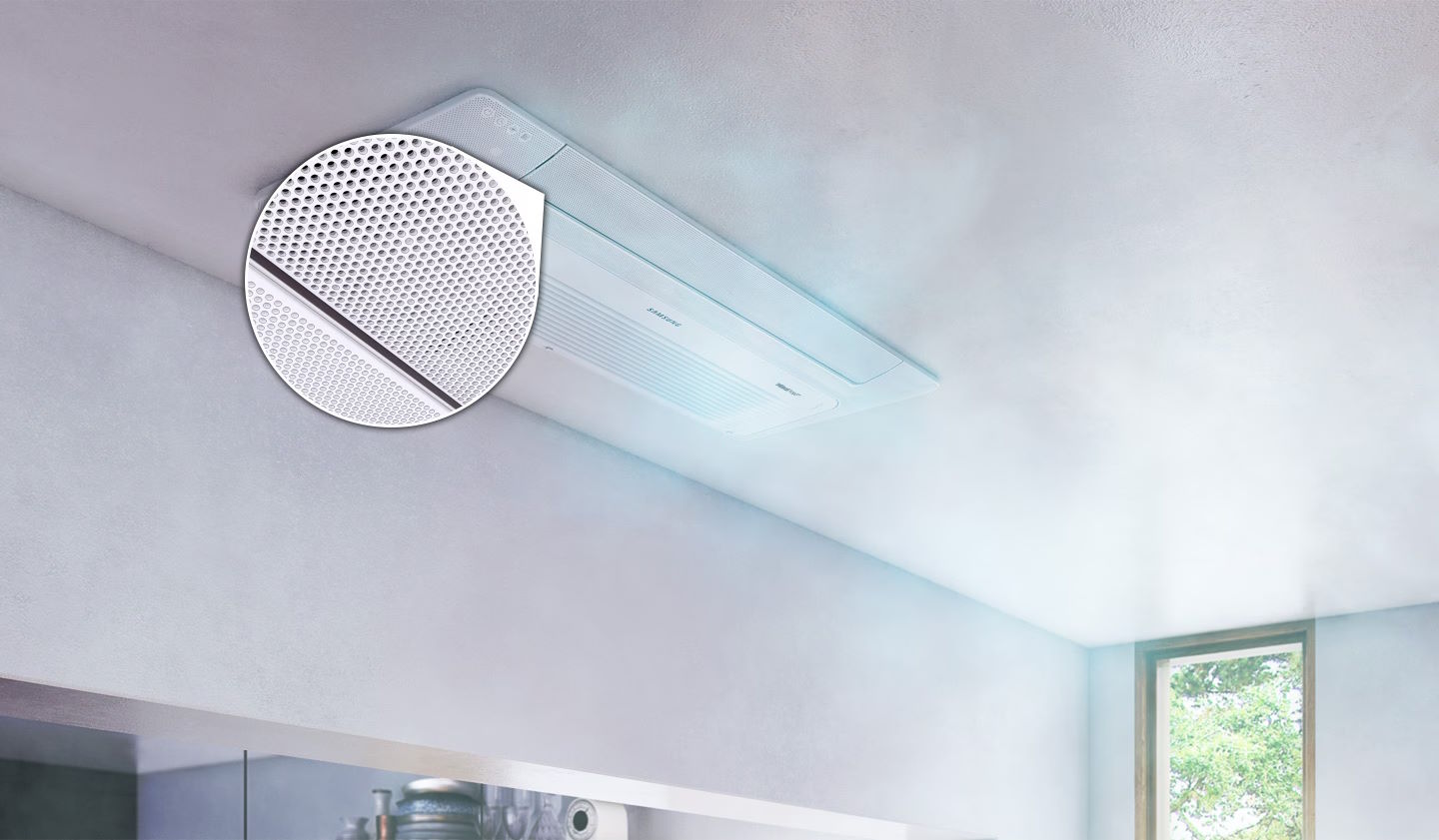 Điều hòa âm trần Samsung Inverter WindFree 1 chiều 9.000 BTU AC026FE1DKF/EA - AC026FCADKF/EA - ảnh sản phẩm