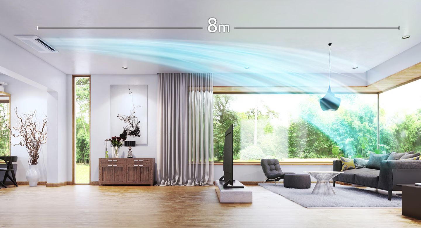 Điều hòa âm trần Samsung Inverter WindFree 1 chiều 9.000 BTU AC026FE1DKF/EA - AC026FCADKF/EA - ảnh minh họa