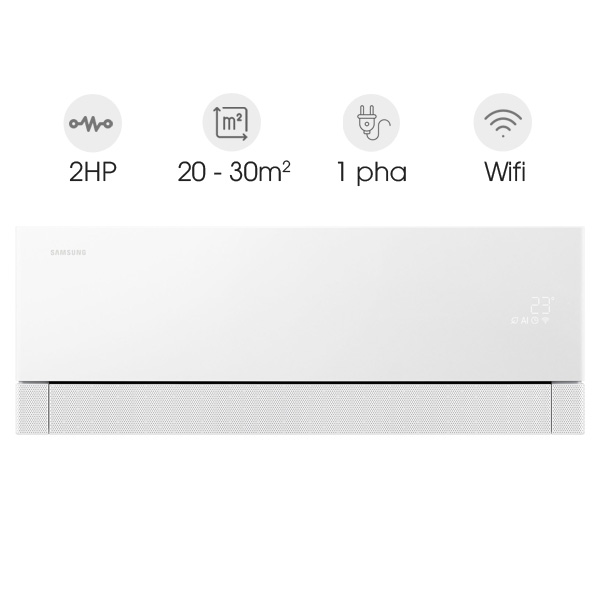 Điều hòa 1 chiều Samsung inverter WindFree AI 18.000BTU AR70H18D1BWNSV - ảnh chi tiết