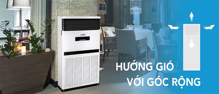 Điều hòa tủ đứng Gree 96.000BTU 2 chiều Inverter RF28WPd/NA-M - ảnh minh họa