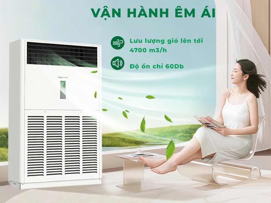 Điều hòa tủ đứng Nagakawa 1 chiều Inverter 100.000 BTU NIP-C100R2G85 - ảnh chi tiết