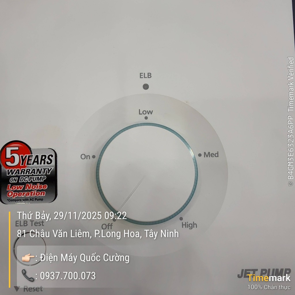 Máy nước nóng trực tiếp Panasonic 4500W DH-4VP1VW