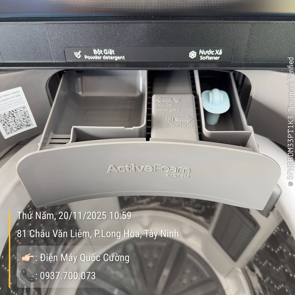 Máy giặt Panasonic 10 kg NA-F100A9DRV