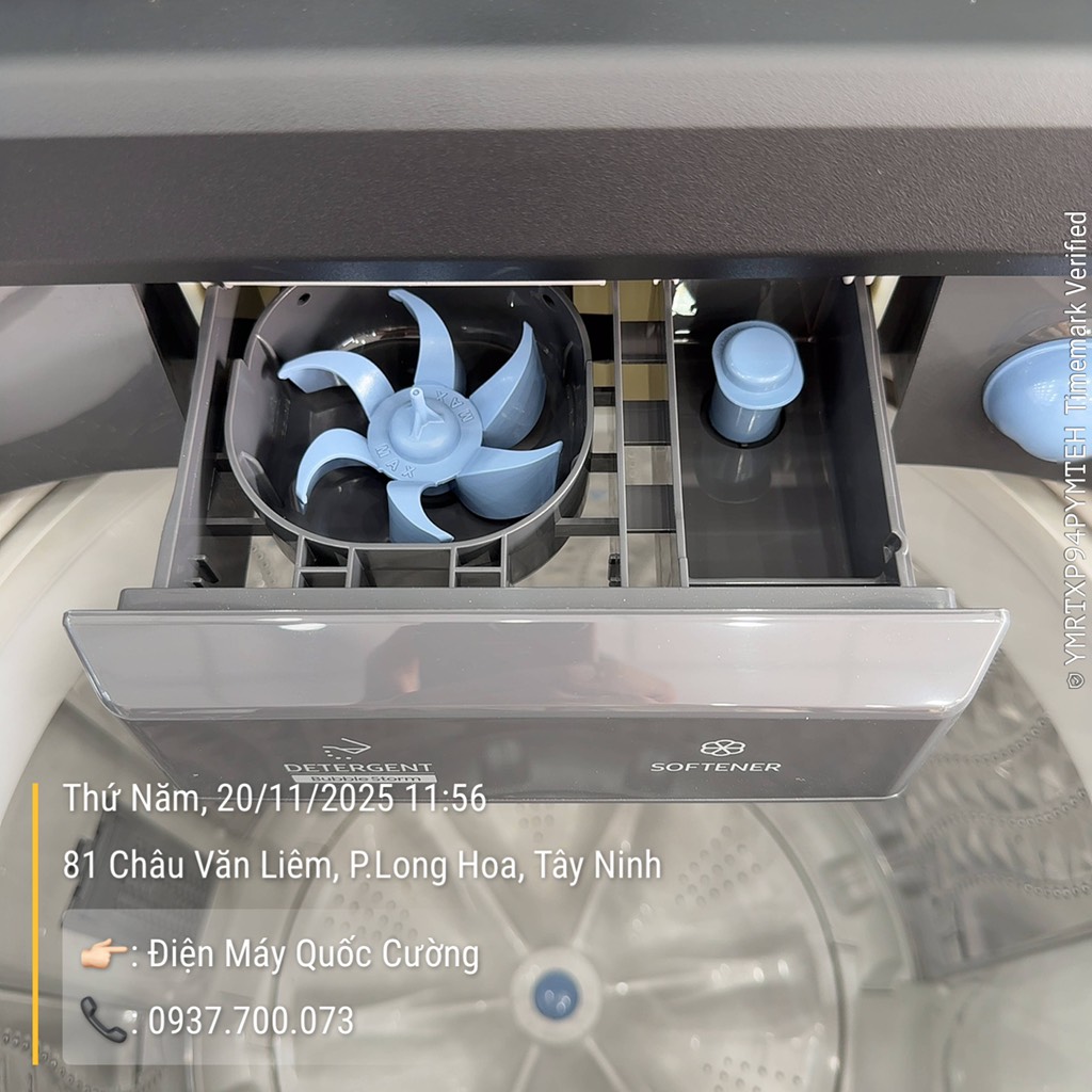 Máy Giặt Samsung Inverter 15 kg WA80F15S5CSV