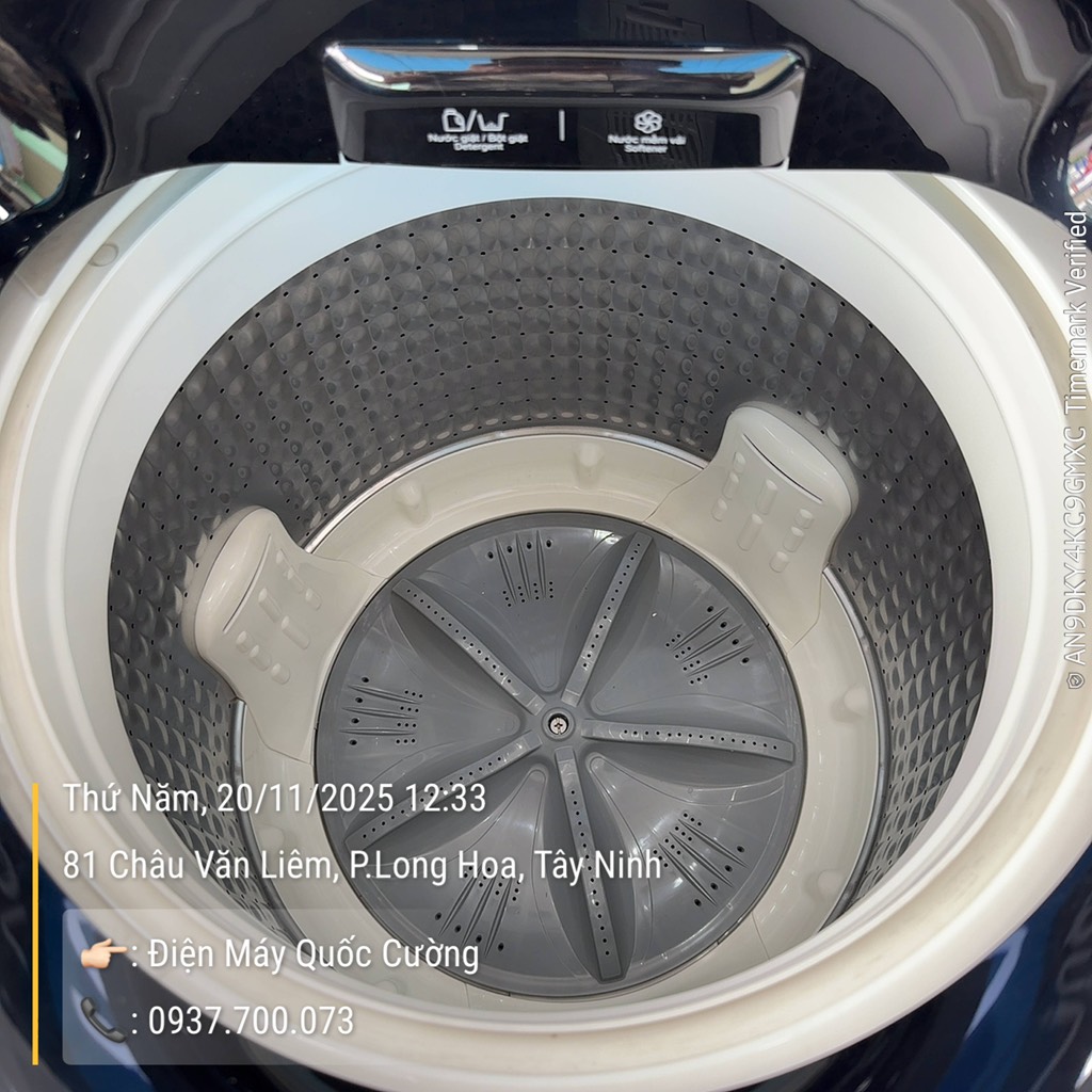 Máy Giặt Aqua AQW-DR100JT.BK / 10 Kg / Truyền động trực tiếp / Bảo hành 2 năm