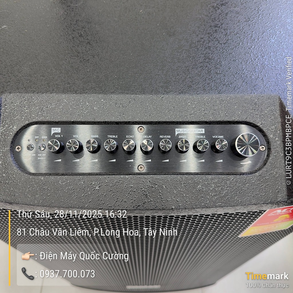 Loa karaoke kéo SONCAMEDIA TOP430 / Bass 40cm / 300W