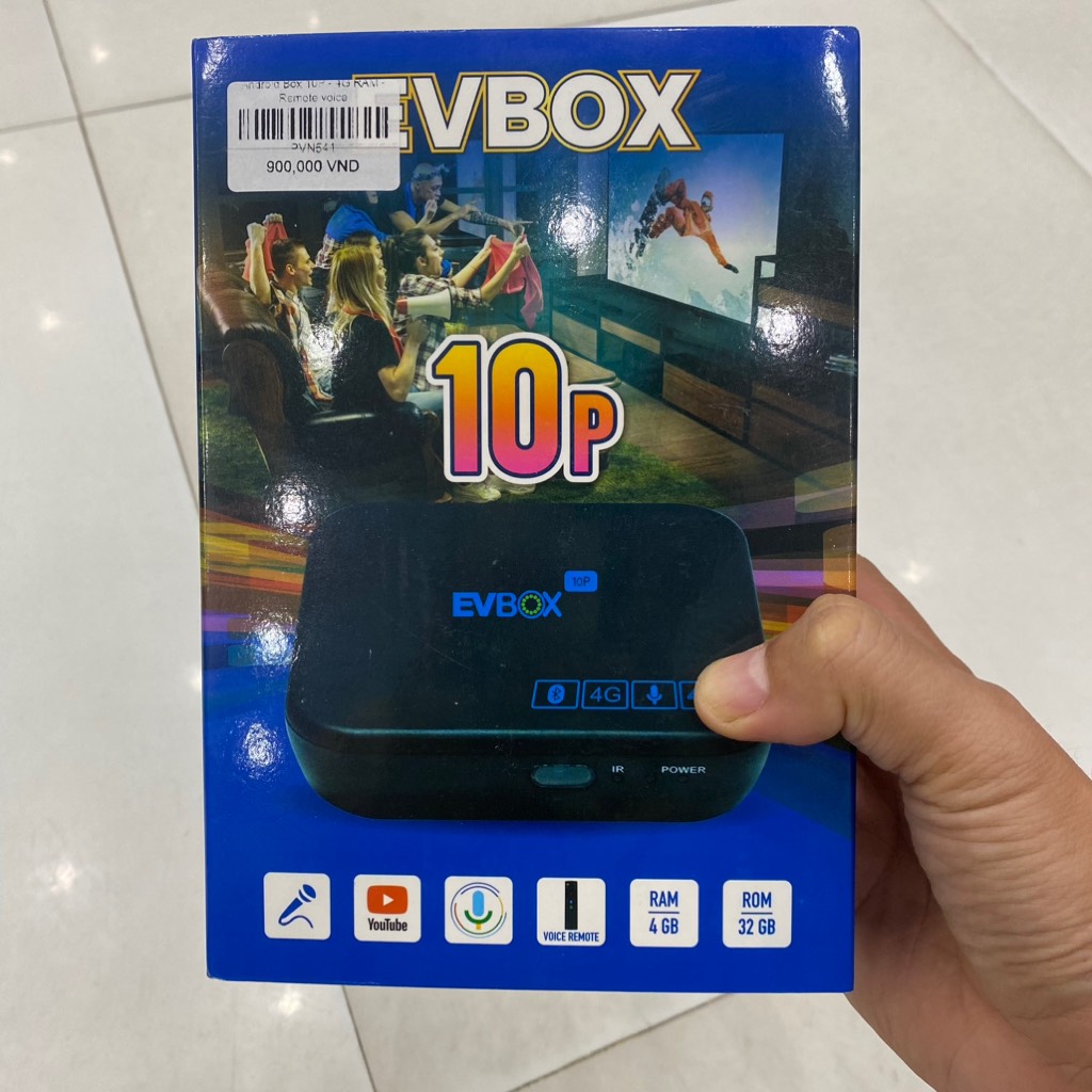 Android Box 10P - 4G RAM - Remote voice