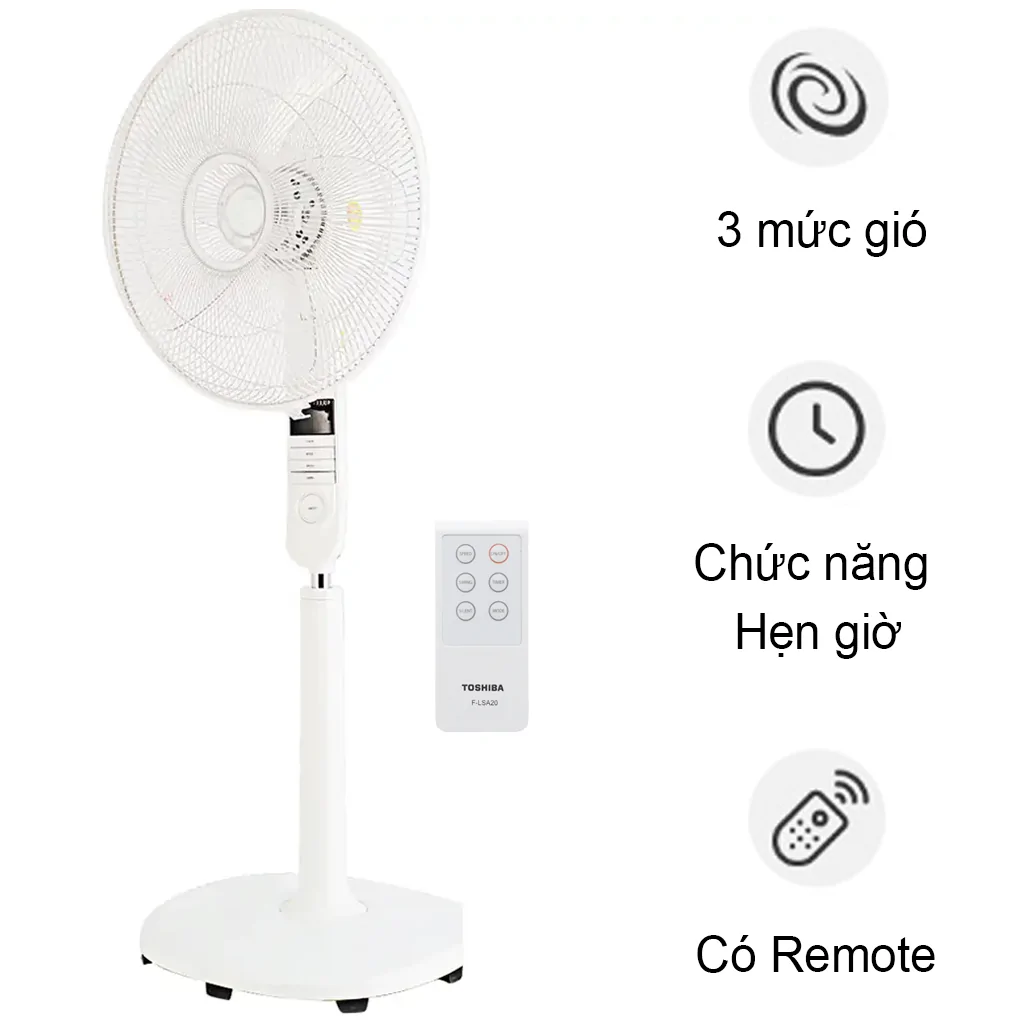 Quạt đứng Toshiba F-LSA20(W)VN