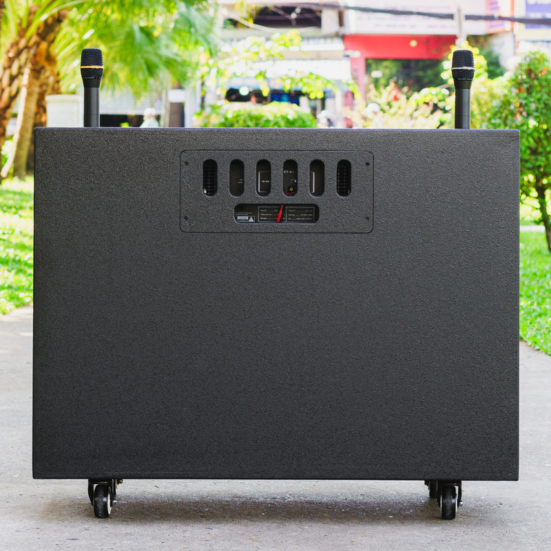 Loa Kéo Điện Nanomax Pro-704 Bass Đôi 50cm 3600w