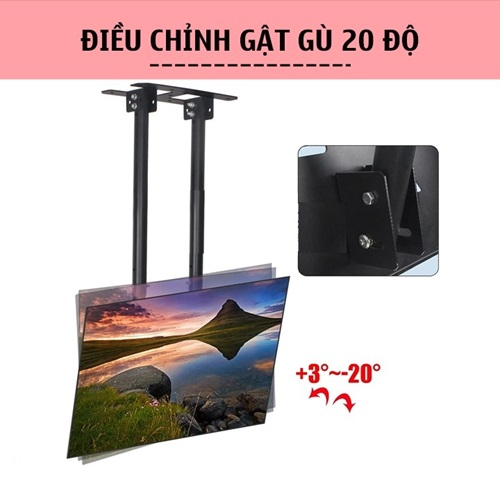 Giá treo TV thả trần cỡ lớn NB – T580 50 – 90 inch