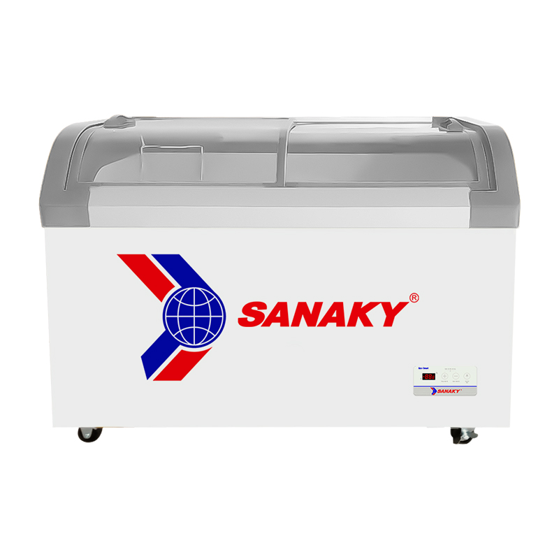 Tủ đông kính cong Sanaky 350 lít VH-482KB