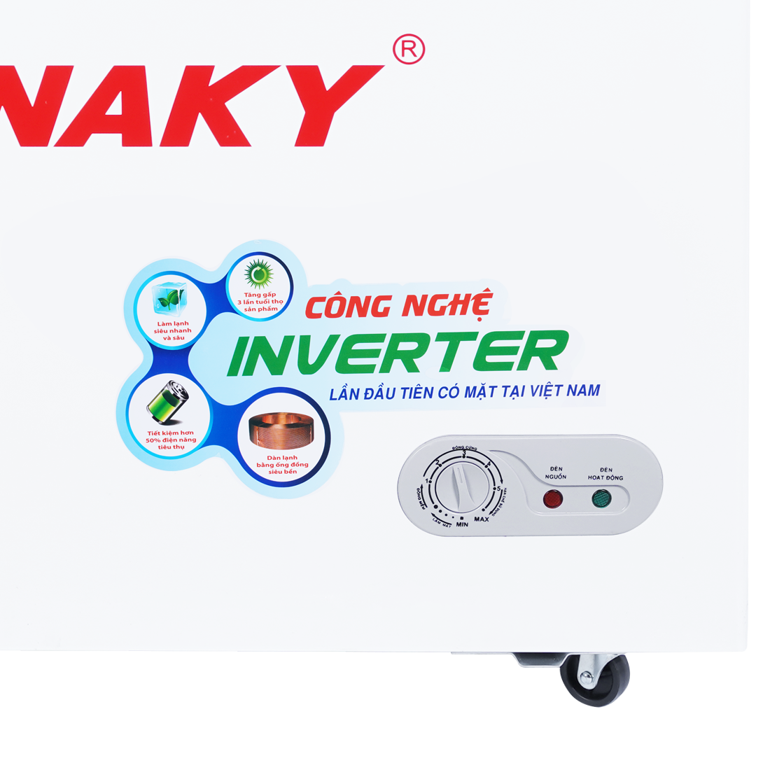Tủ đông Sanaky Inverter 208 lít VH-2599A4K