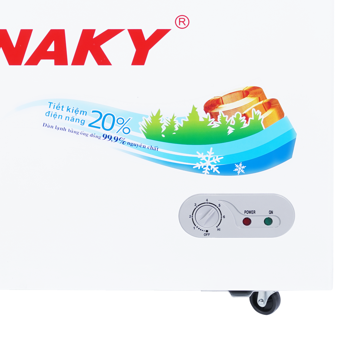 Tủ đông Sanaky 220 lít VH-2899W2KD