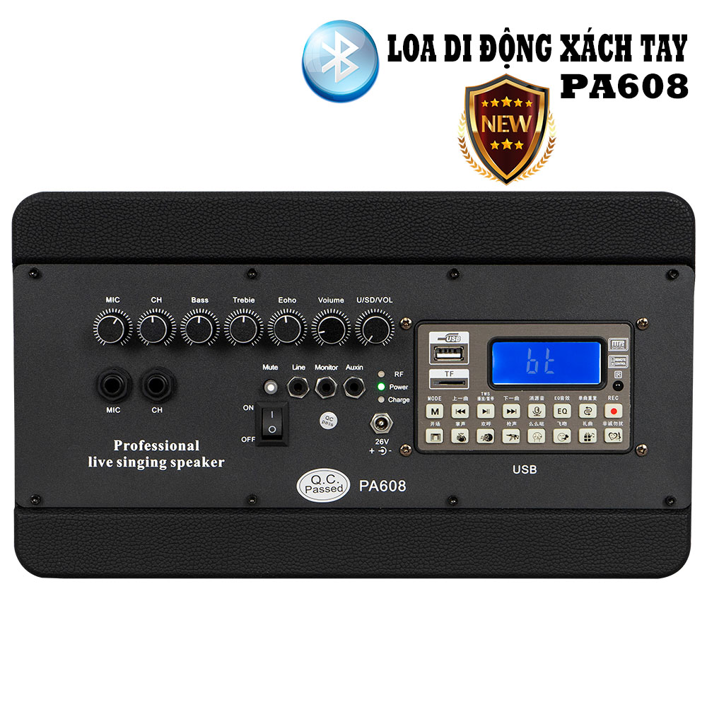 LOA DI ĐỘNG XÁCH TAY BOSA PA608