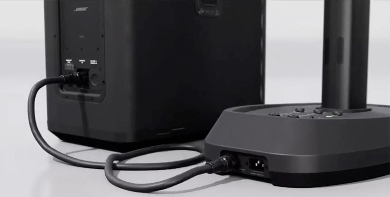 Loa Bass Bose SUB2 - kết nối