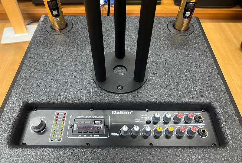 Bộ Loa sân khấu biểu diễn Dalton LP-110F Kèm Sub Dalton LP-115SA công suất 1000W bass 30 - thiết kế