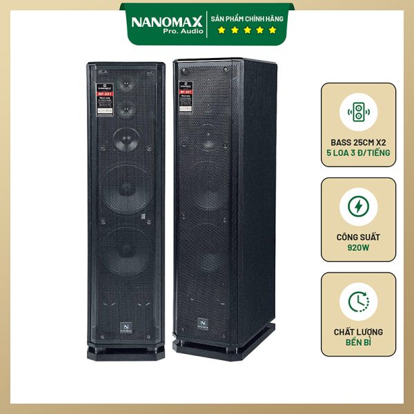 Đôi Loa Đứng Nanomax RF-251 Công Suất 920w Bass 25cm