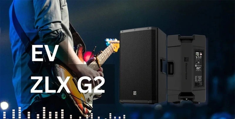 Loa Electro voice ZLX8P-G2 bass 20cm công suất Max 1000W - thiết kế