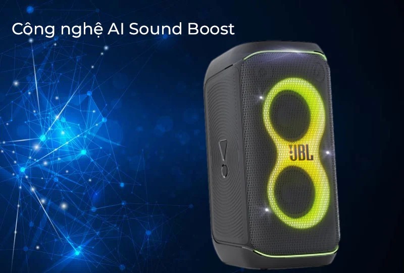 Loa karaoke JBL PartyBox Club 120 Pin 12 Giờ công suất 160W - kết nối