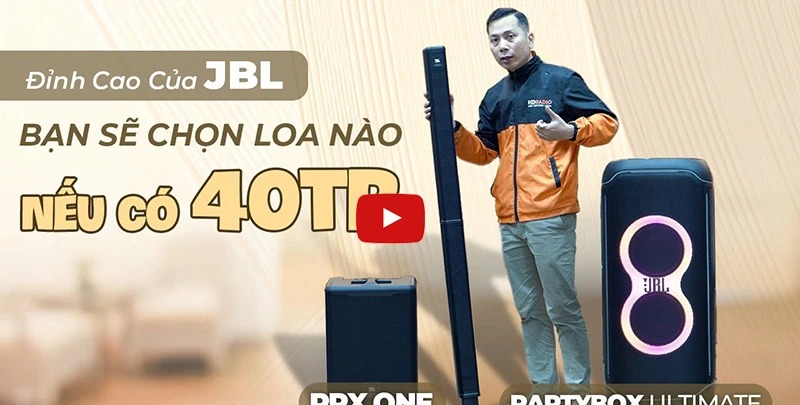 Loa JBL PartyBox Ultimate Chính Hãng 1100W Dolby Atmos IPX4 - tổng quan