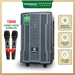 Loa Karaoke Nanomax A-10 Bass 25cm 350w