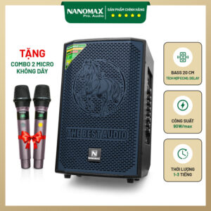 Loa Kéo Nanomax S-200 Bass 20cm 90w