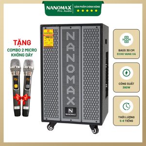 Loa Kéo Nanomax K-360 Bass 30cm 380w