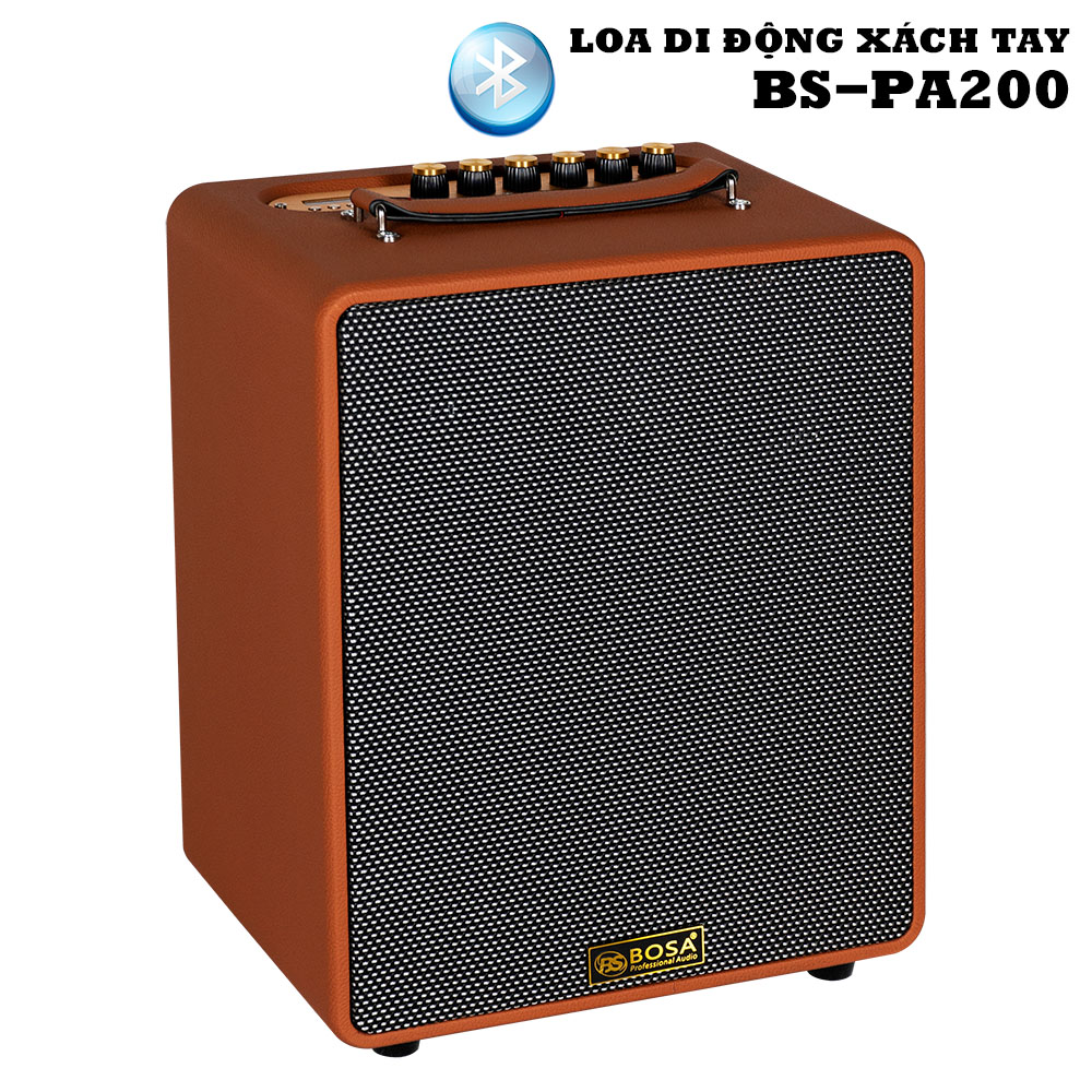 LOA DI ĐỘNG XÁCH TAY BOSA BS-PA200 CAM