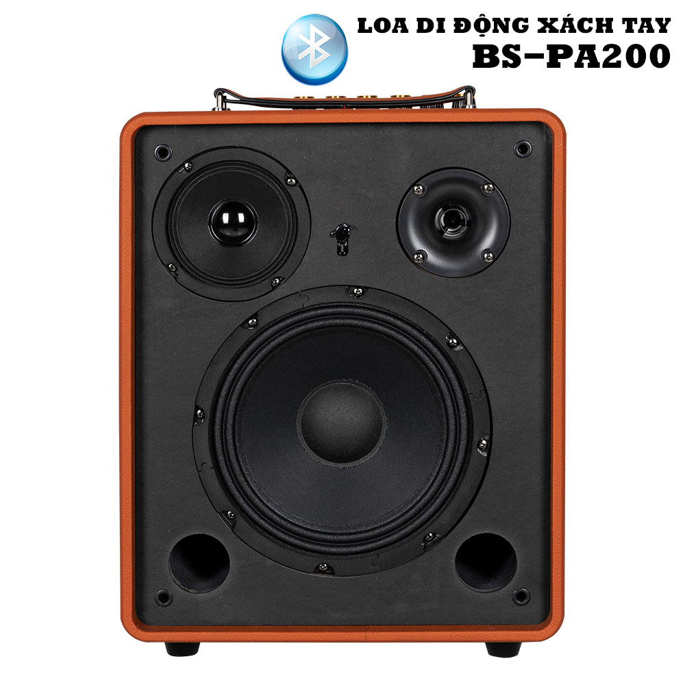 LOA DI ĐỘNG XÁCH TAY BOSA BS-PA200 CAM