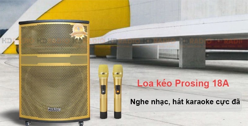 Loa karaoke Prosing 18A - tổng quan