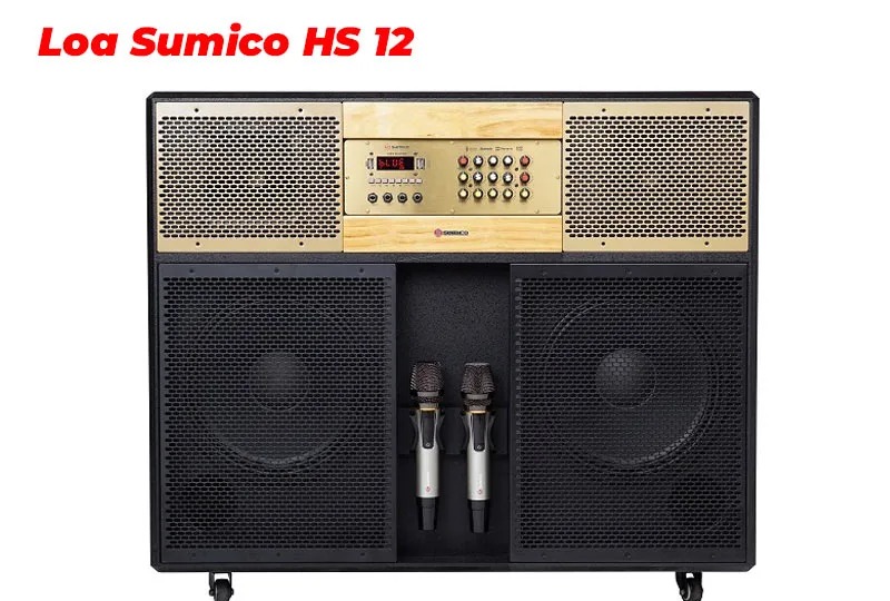 Loa Sumico HS 12 bass 30cm 450W - tổng quan