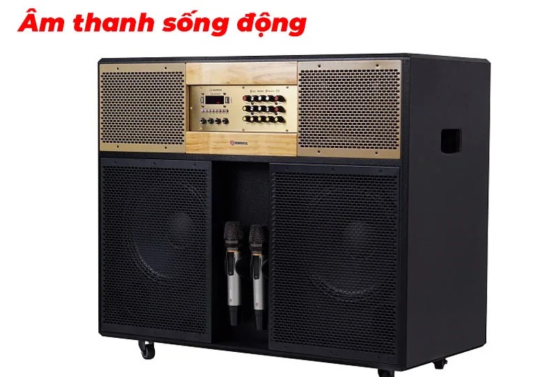 Loa Sumico HS 12 bass 30cm 450W - kết nối