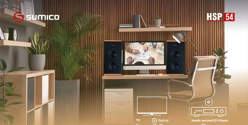 Loa karaoke Sumico HSP54 công suất 200 W RMS Tần số 30 Hz – 20 kHz - tổng quan