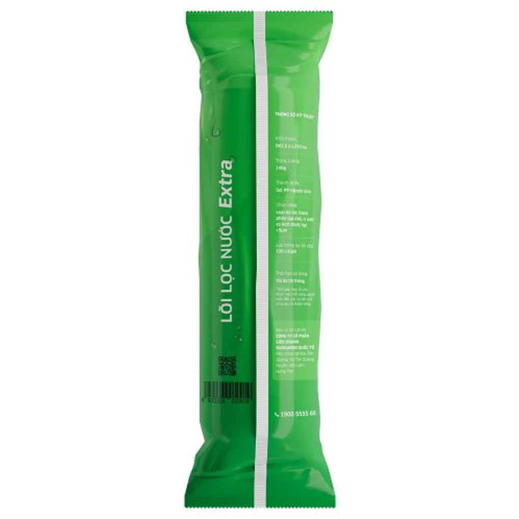 Lõi lọc nước số 1 Kangaroo Extra 1 - thiết kế