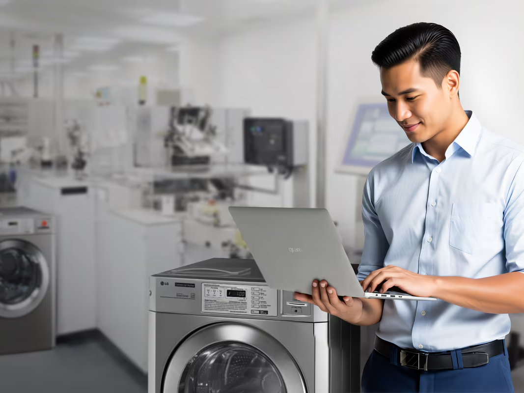 Máy giặt LG OPL CWT29MDORS dùng cho tiệm giặt