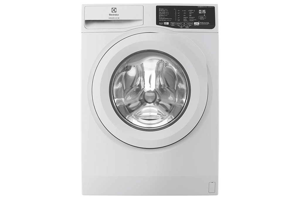Máy giặt Electrolux UltimateCare 100 Inverter 10 kg EWF1025DQWB cửa trước màu trắng
