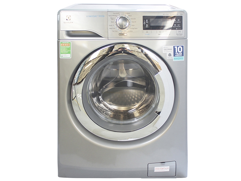Máy giặt cửa trước Electrolux EWF14023S 10 kg màu bạc