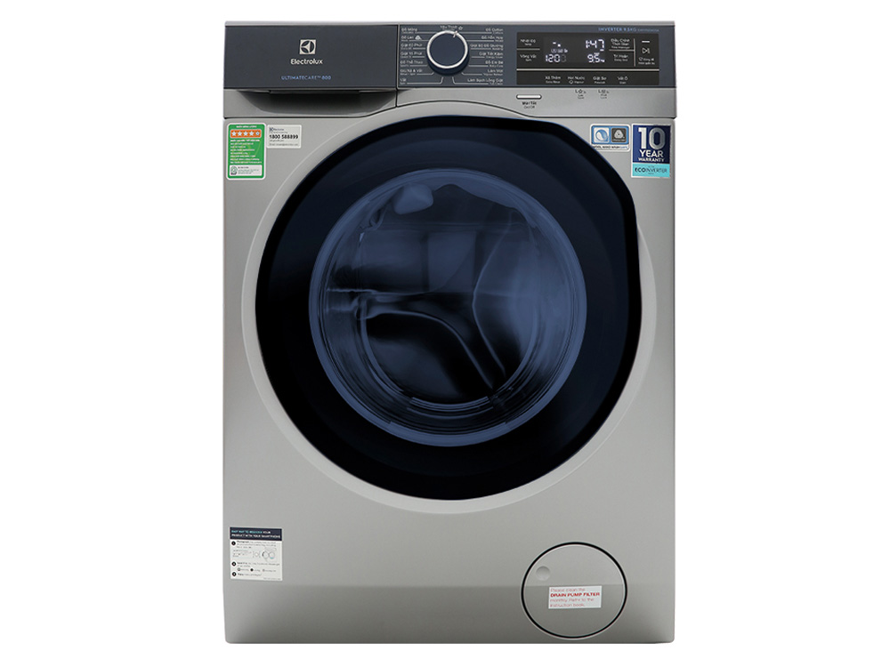 Máy giặt cửa trước Electrolux EWF9523ADSA 9,5 kg màu bạc