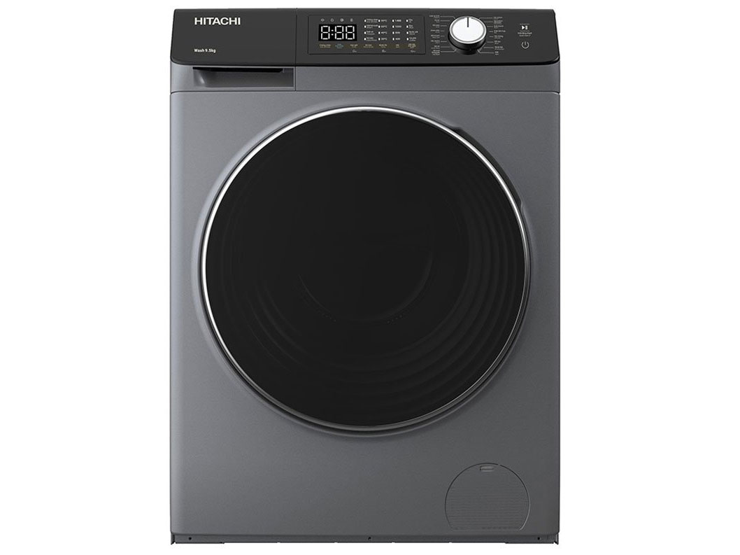 Máy giặt cửa trước Hitachi BD-954HVOS 9,5 kg màu xám đậm