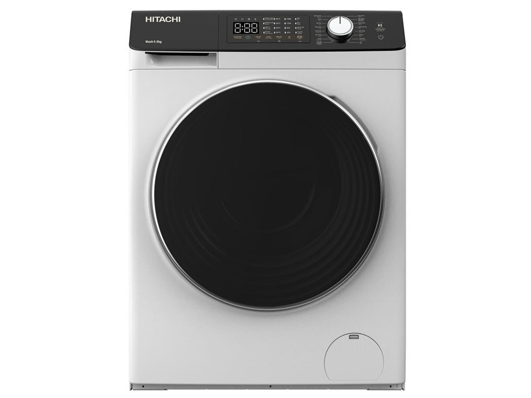 Máy giặt cửa trước Hitachi BD-954HVOW 9,5 kg màu trắng