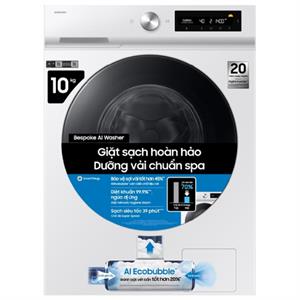 Máy giặt Samsung Bespoke AI EcoBubble Inverter 10 kg WW10DB7U34GWSV